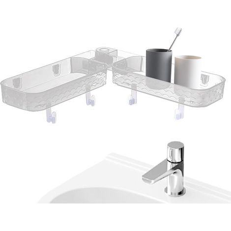 shower shelf stable and multifunctional wall mounted water (1/5)