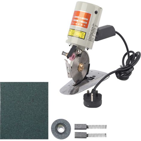 90mm lame coupe-tissu électrique, machine de découpe de tissu (prise UK 220v-240v) (1/5)