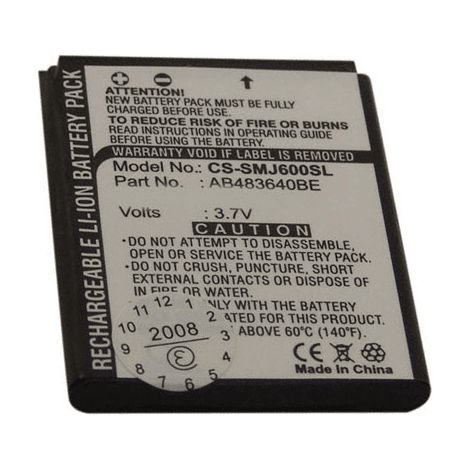 BATTERIE LI-ION 850 MAH 3.7V SAMSUNG POUR PILES ACCUMULATEURS - GSMA37155