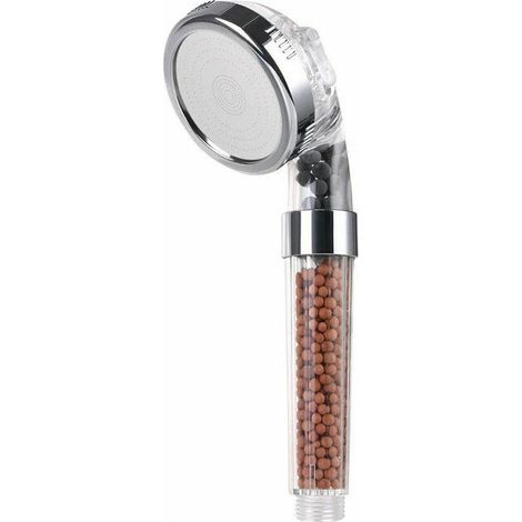 Pommeau Douche Anti Calcaire Économiser d'Eau Haute Pression Système de 3 Couches de Filtration avec 3 Mode de Douche zhuoxuan B (1/5)