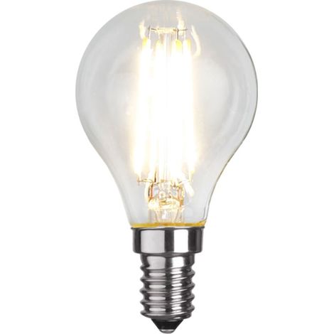 L mpara LED E14 P45 transparente 4W 2700K 470 l menes