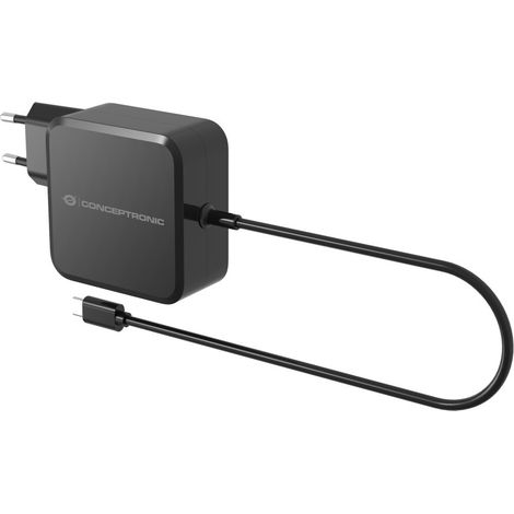 Conceptronic OZUL05BE Universal-Ladegerät Schwarz 100W