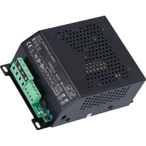 Chargeur intelligent automatique à double tension (24 V/12 V) pour batterie de démarrage de moteur diesel AC100-240 V, batterie au plomb-acide LBC2403-1206B (1/5)