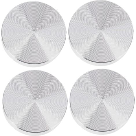 Patins ronds en alliage d'aluminium pour plateau en verre, adaptateur (1/5)