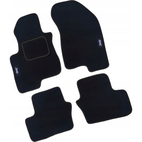 Tapis de sol en velours avec essuie-glaces pour Jeep Grand Compass 07-15 HAFT B (1/4)