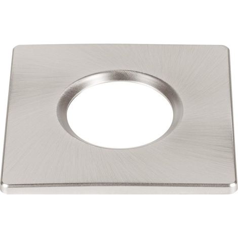 Collerette UNIVERSAL DL fixe carré alu IP65 et RE2020 associé à ref 1008065 - SLV - 1008097