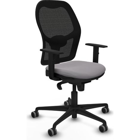 Piqueras-y-crespo Silla Jorquera Sedia da ufficio grigia (1/5)