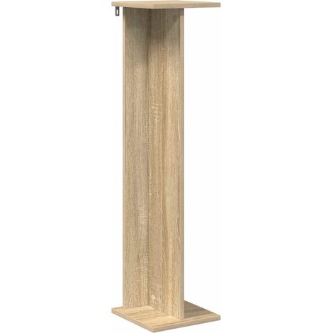 Soporte de plantas Roble Sonoma 25 x 25,5 x 100,5 cm vidaXL (1/5)