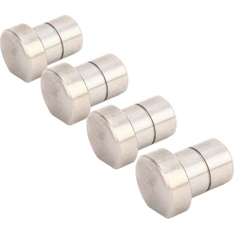 4 pièces taquets d'établi 20 mm en acier inoxydable butée de table bloc de positionnement auxiliaire pour travaux du bois (1/5)