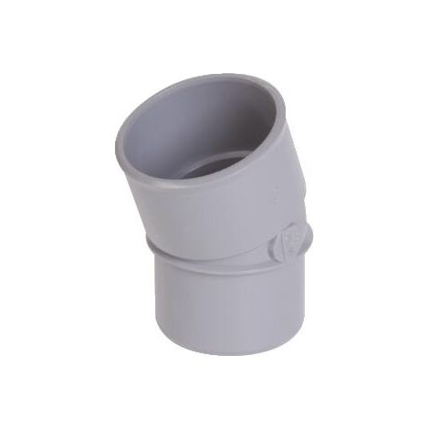 Coude PVC 20° MF 75 Nicoll -NF-