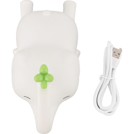 Veilleuse Silicone Éléphant Rechargeable USB Lumière Ambiante Douce et Lavable pour Chambre Salon Camping Design Innovant (1/5)
