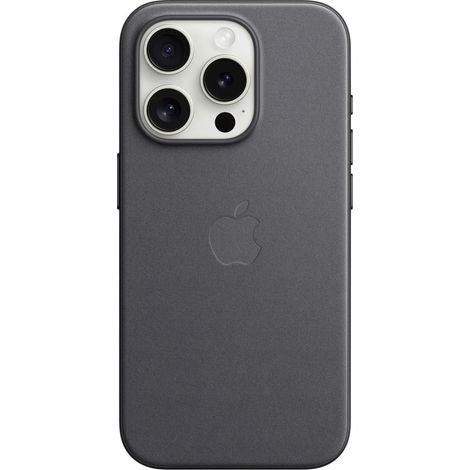 [GEBRAUCHT] B-Ware Apple Iphone 15 Pro Finewoven Case Schutz Handyhülle Schwarz