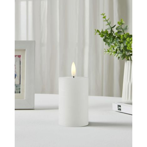 Eglo LED Kerze Leskino warmweiß 8,5 x Ø 5,5 cm weiß