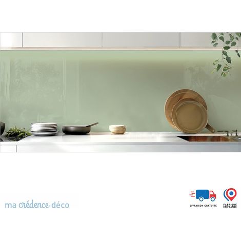 Crédence : Vert Dehli - Alu composite - 60 - 120 (1/3)