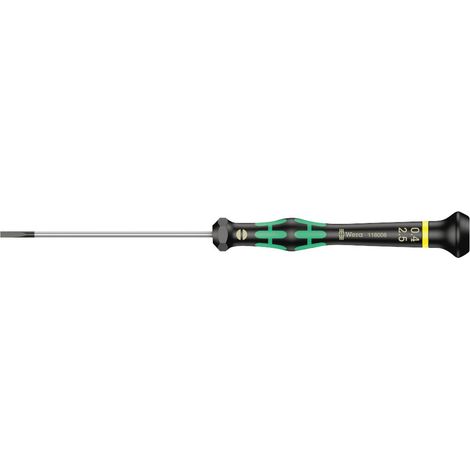 Elektronik- u. Feinmechanik Schlitz-Schraubendreher Wera 2035 05118008001 Klingenbreite: 2.5 mm Klin
