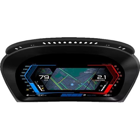 Tableau de bord numérique, CarPlay sans fil, Miroir Android, Avec Carplay (1/2)