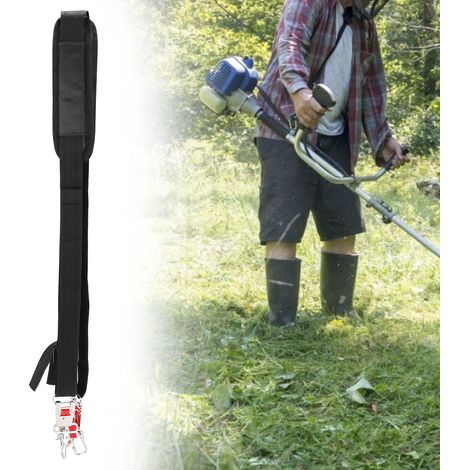 Einzel-Schultergurt aus Nylon mit Schnellverschluss für Freischneider und Trimmer (1/5)