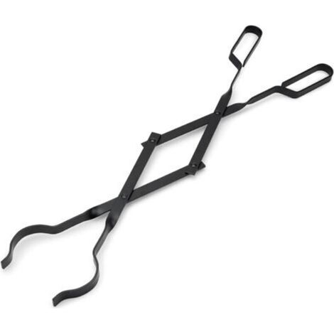 Pince à Cheminée, Pince à Bois de Chauffage de 66cm(26inch), Outdoor Pince à Bûches, Accessoires de Cheminée pour Camp Cheminées, Foyer Intérieur Cuisinière D'extérieur (1/5)