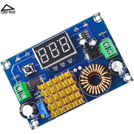 Hochleistungsfähiger, hochpräziser, einstellbarer digitaler Aufwärtswandler (DC/DC), 4–35 V auf 5–45 V Ausgang, 5 A (1/4)
