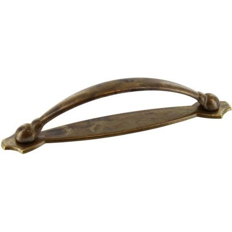 MANIGLIA OTTONE 18900 128 MM ANTICATO