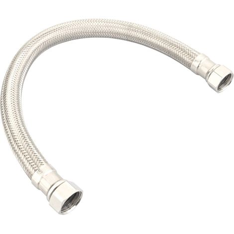 Conector hembra-hembra de acero inoxidable 50 cm