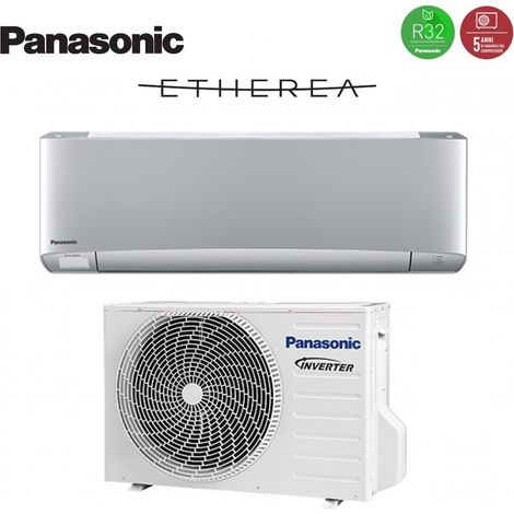Climatizzatore Condizionatore Panasonic Inverter Serie Etherea Silver 18000 Btu CS-XZ50ZKEW R-32 Wi-Fi Optional Integrato Colore Argento (1/4)