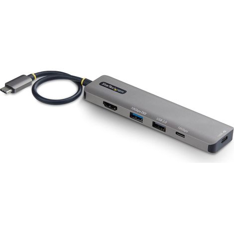 Hub USB-C 5-en-1 vers HDMI, 4K 60Hz, 140W PD, MacBook Dell HP (1/5)