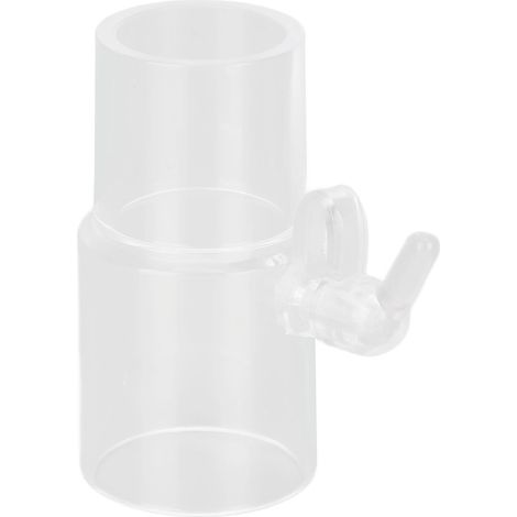 Raccord pivotant pour tubulure d'oxygène, en PVC médical, à 3 voies, pour appareil respiratoire. (1/5)