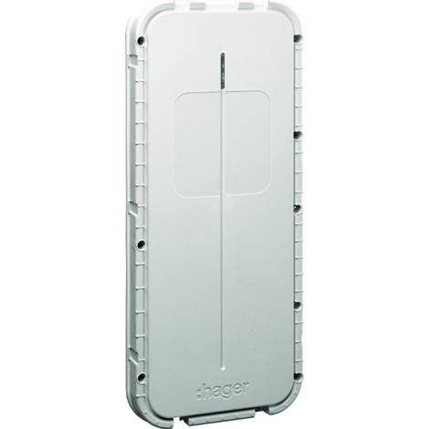 Witty pièce détachée - couvercle gris pour borne witty XEV1K ou XEV1R - HAGER XEVS120