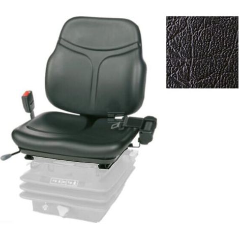 Asiento de PVC negro sin suspensi贸n'SC74 Cobo COBO SC1077335 (1/3)