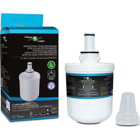 FilterLogic FFL-180SK Fridge Water Filter Compatible with Samsung DA29-00003G (1/2)