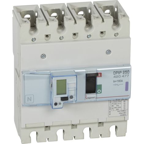 Disjoncteur électronique mesure Legrand DPX³ 250 4P 160A - LEG420477 (1/2)