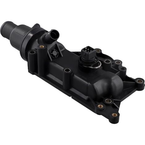 Applicable Thermostat de refroidissement du moteur Boîtier de thermostat de liquide de refroidissement for voiture 8200561426 / Convient for Renault Megane Clio Laguna Megane Scenic 1.4 1.6 16V 820015 (1/5)