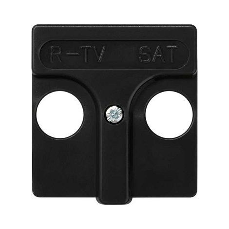Tapa toma TV Simon 27 Play Negro (1/3)