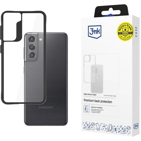 Samsung Galaxy S21 5G - Funda Satin Armor de 3mk+ (1/2)