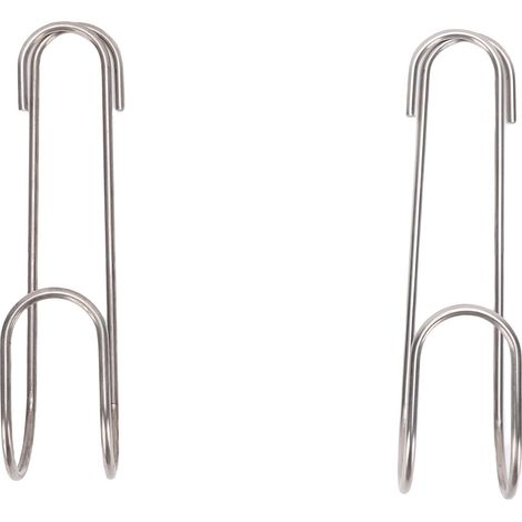 Gartenhandtuchhalter – 2-teilig – Halterung aus Edelstahl 304 – Tragkraft: 20 kg – 22,9 cm/9 Zoll (1/5)