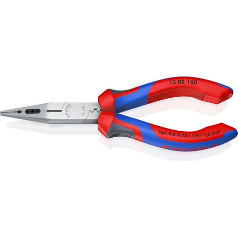 KNIPEX 13 02 160 SB Electricians' Pliers with comfort handles black atramentized 160 mm (1/5)