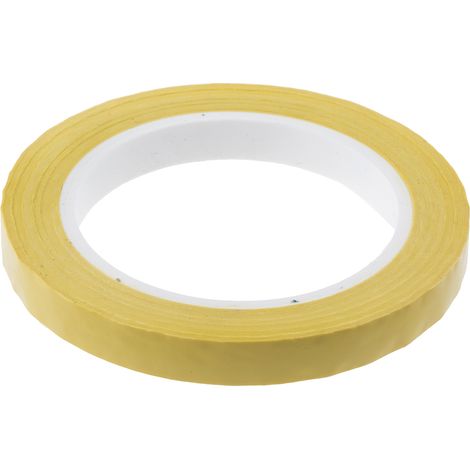Ruban isolant RS PRO AT4004 en Polyester Jaune 66m x 12mm x 0.06mm ( Prix pour 1 )