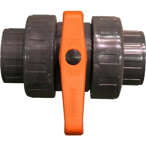 Valvola di non ritorno Gre-Pools PVC Ø50 mm nera PN10