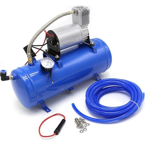 Gojoy – Compresseur d'air 6L 12V 150psi – Gonflage rapide jusqu'à 8bar – Moteur à noyau de cuivre – Compact et silencieux (1/5)