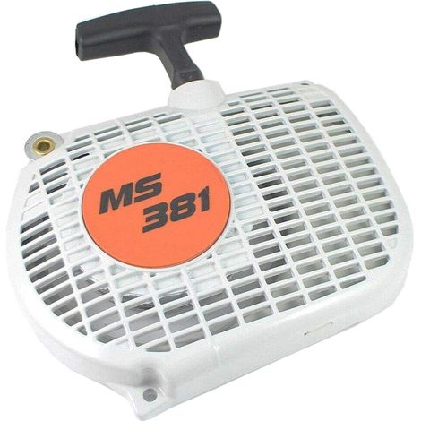 Applicable Lanceur à lanceur pour tronçonneuse STIHL 038 MS380 MS381 11190802100 (1/4)