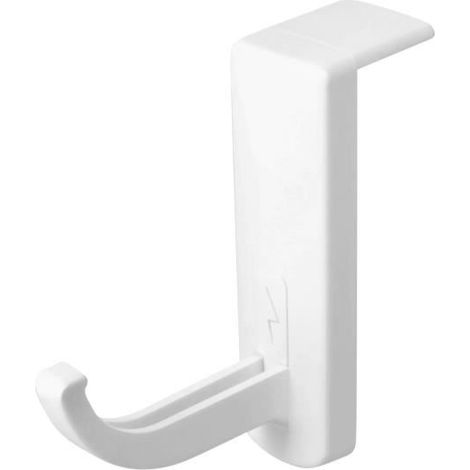 Support de Casque - 3M - Adhésif Solide - Blanc - Bureau - Écran d'Ordinateur
