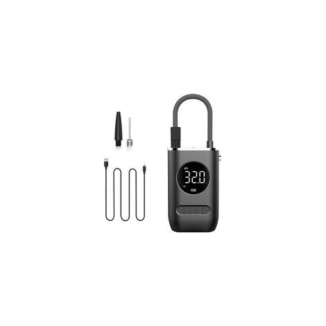 Compresseur à air portatif 150 PSI, affichage numérique, batterie 4000 mAh, gonfleur sans fil – (1/5)