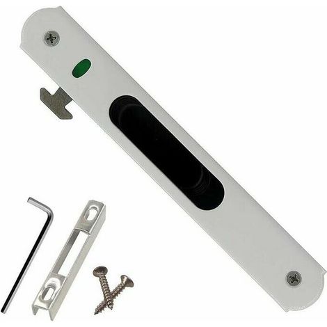 Schiebetürschloss – Haushalts-Edelstahl, einfache Schiebetür, Fensterschloss, Hardware-Beschläge,  FLITI