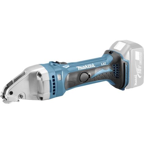 Makita – Cisaille à tôle sans fil DJS161Z – Capacité de coupe 2,5 mm aluminium – 1,6 mm acier – 4300 courses/min – 18V pour professionnels