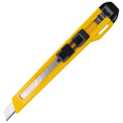 'WESTCOTT CUTTER''OFFICE, LAME 9 MM, PLASTIQUE, ORANGE/NOIR, 1 PIÈCE, E DE 84000 BP (1/3)