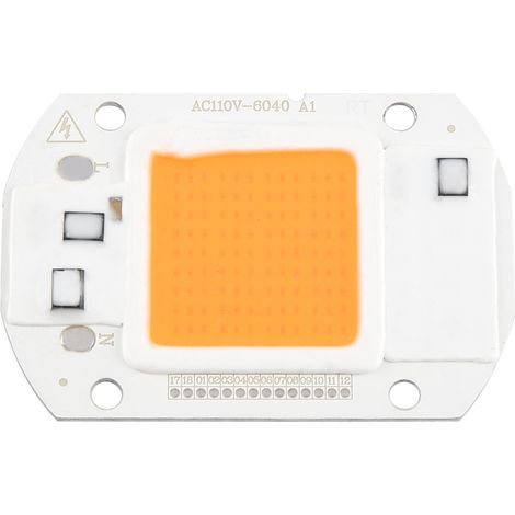 Puce LED spectre complet – COB – 20W 110V – lampe croissance plante fleur