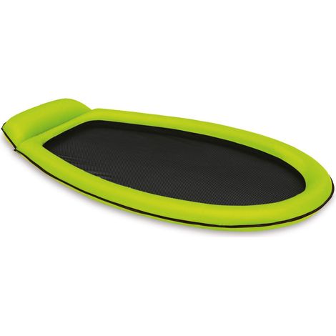 Colchón de playa con malla para refrescarse verde 58836 INTEX