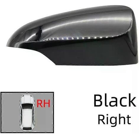 Coques de rétroviseurs extérieurs colorées de haute qualité pour Toyota Yaris (modèles 2012-2020).