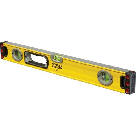 Stanley Classic Spirit Level With Multifunction 3 Bubble Handle Diy -100 Cm -